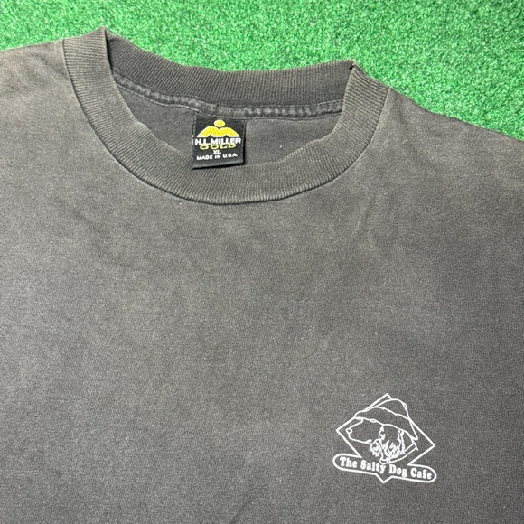 Vintage Salty Dog Cafe Hilton Head Island South Beach Black Faded XL T Shirt - Picture 5 of 9